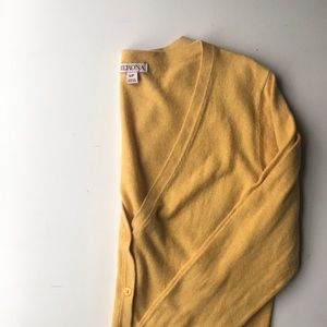 Yellow Merona Cardigan